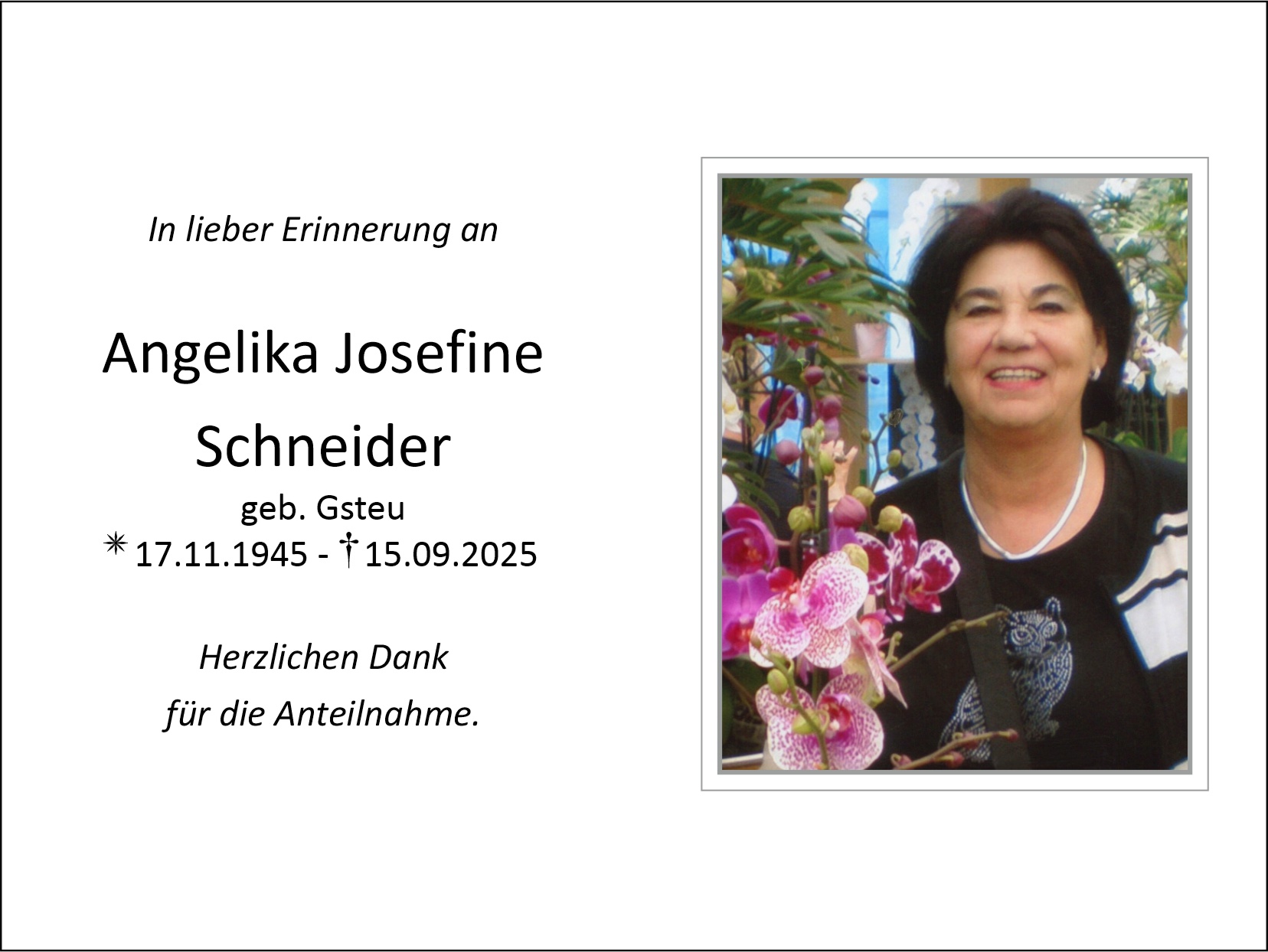 Angelika Josefine Schneider